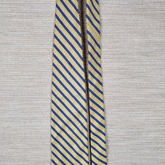 Brooks Brothers Mens Tie Striped USA Corporate Classicore Preppy Normcore - Picture 9 of 13